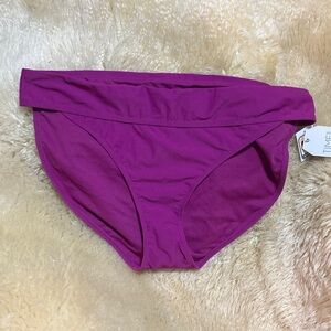 Time and Tru Purple Bikini Bottoms